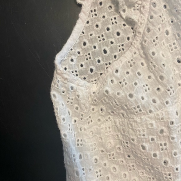Lilly Pulitzer Eyelet Lace Button Down Top - Picture 3 of 3